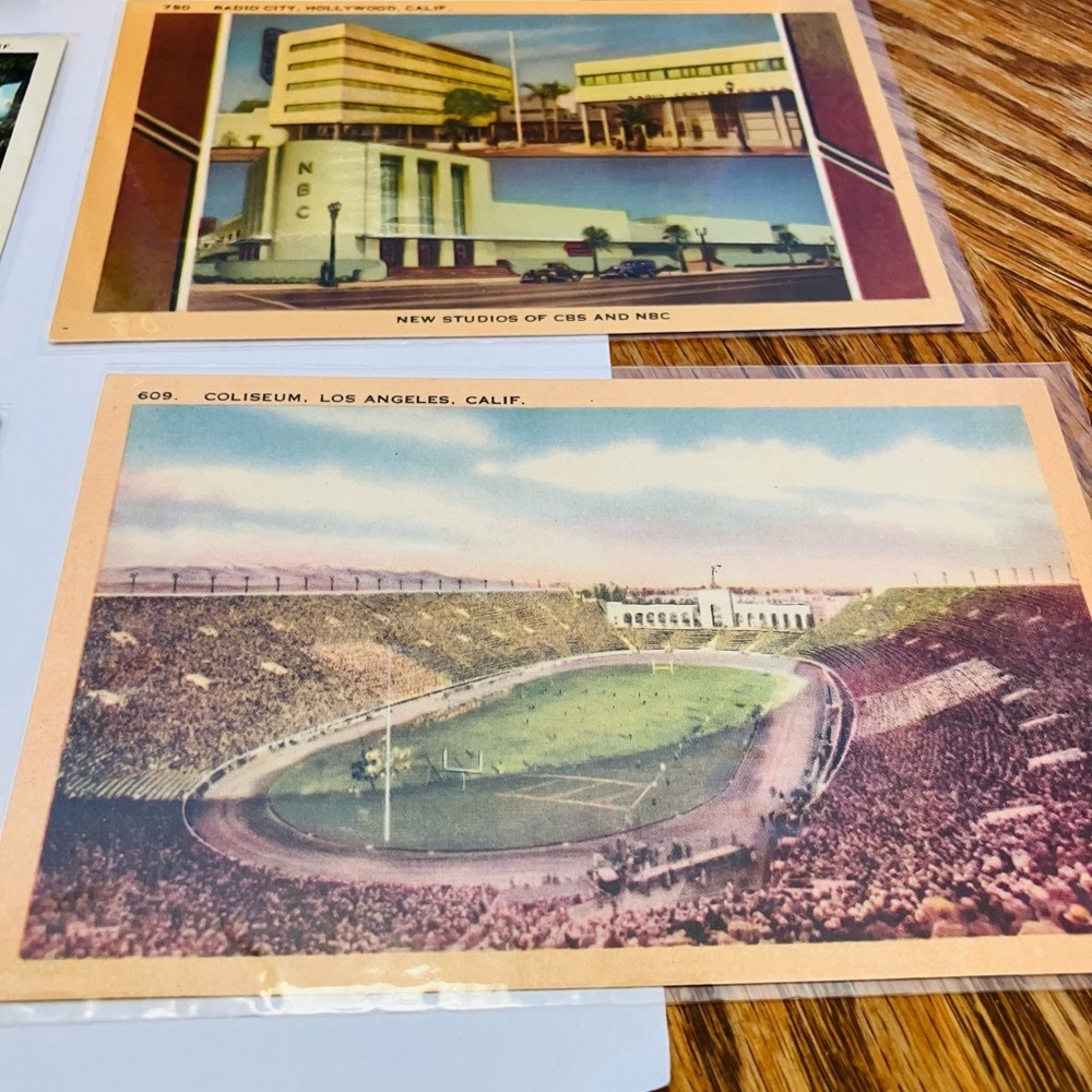 California Assorted  1930-60’s Post Card Lot(15)  Minor Marks Read Unposted - Picture 7 of 13